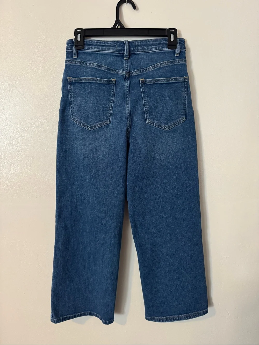 Free People baggy wide-leg cropped jeans 27